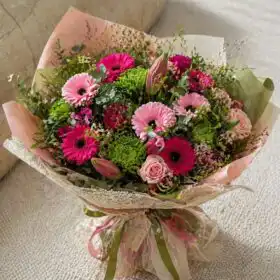 Pink Gerbera Bliss Bouquet