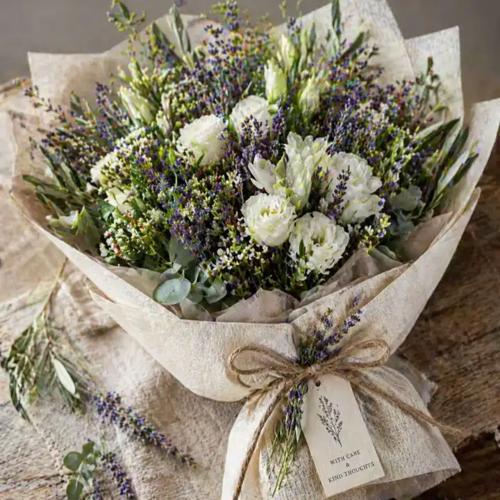Lavender Gift Set with Candle 1 Lavender Gift Set with Candle