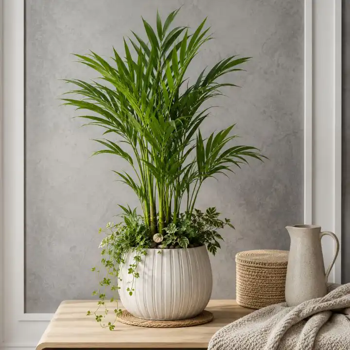 Luxury Palm Areca Plant with English Ivy 1 palm areca plant
