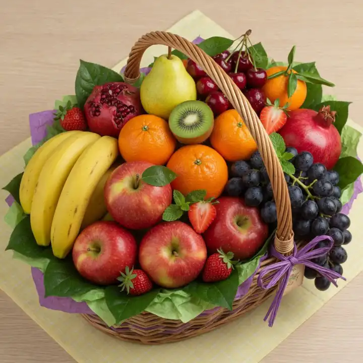 Standard Fruit Basket Arrangement 1 Standard Fruit Basket Arrangement