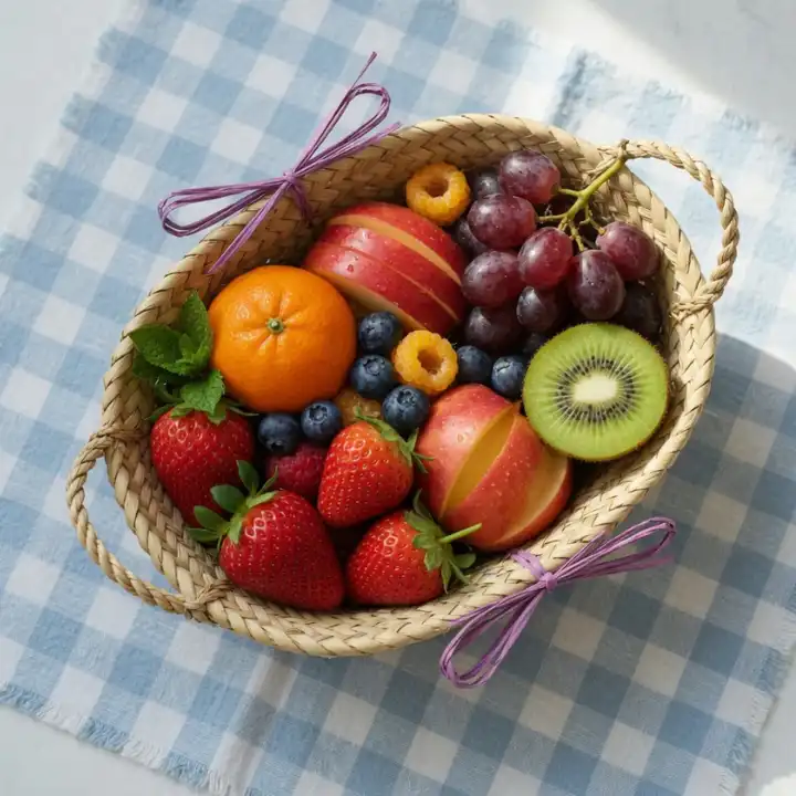 Small fresh fruit Basket 1 Small fresh fruit Basket