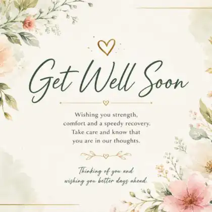 Get Well Soon Card