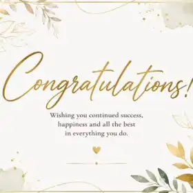 Congratulations Gift Card