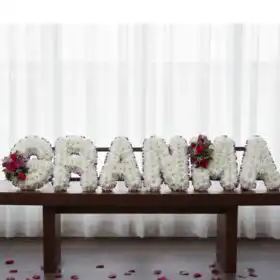 Granma Funeral Flowers Tribute