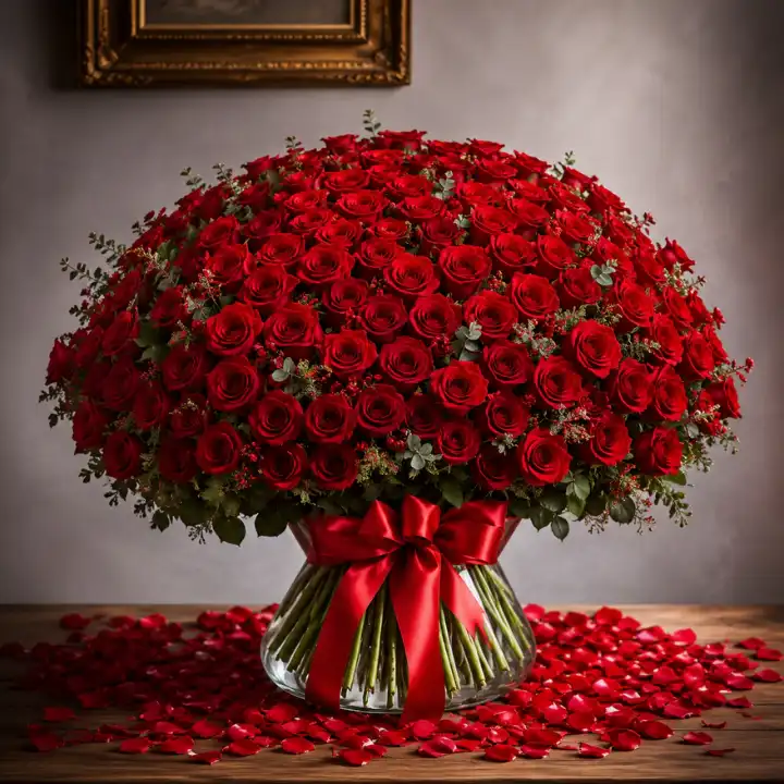 500 Red Roses Bouquet 1 500 Red Roses Bouquet