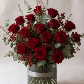 24 Premium Red Roses Bouquet