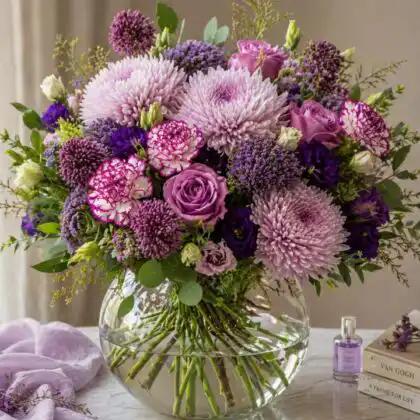 carnation and chrysanthemum bouquet​