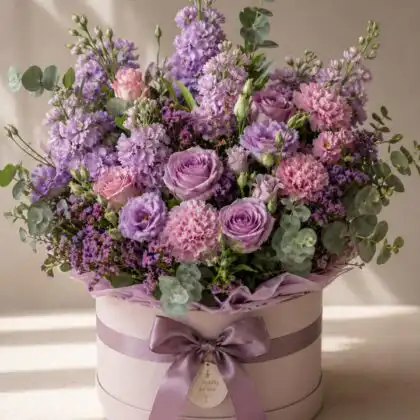 rose and alstroemeria bouquet