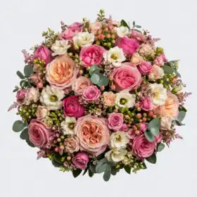 Funeral Posy with Rose, Daisy and Berry