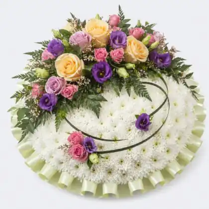 White Funerals Posy