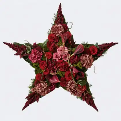funeral flowers pillow_