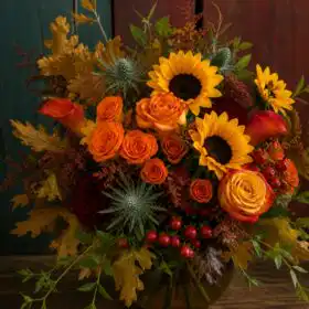 Autumn Hand Tied
