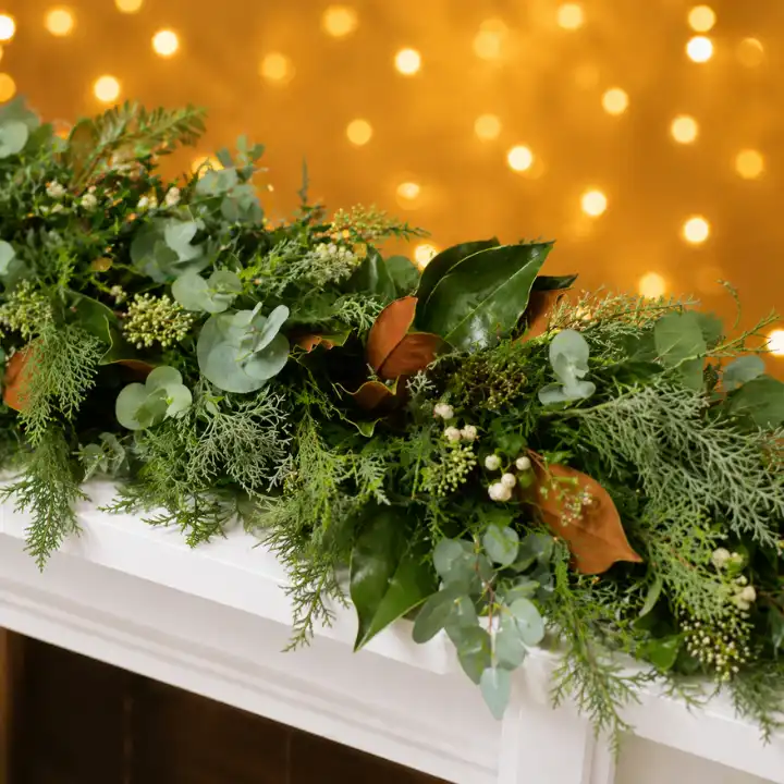 Scented Mix Christmas Fern garland 1 Christmas Fern garland