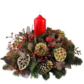 Very Berry Christmas Table