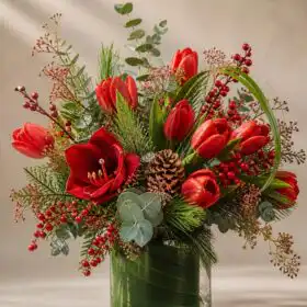 Decorative Christmas flowers