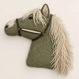 Handcrafted Horses Head Funeral Tribute