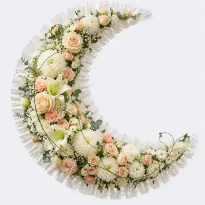 Moon Funeral Flowers