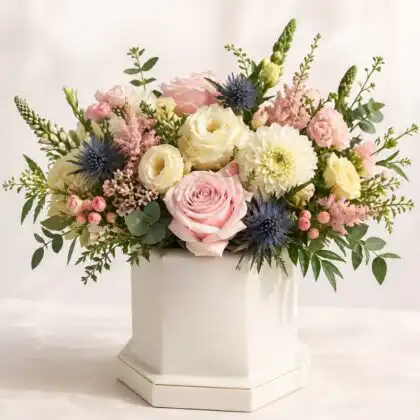 In Loving Memory Flower Vase