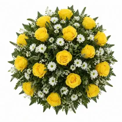 Yellow Rose Posy