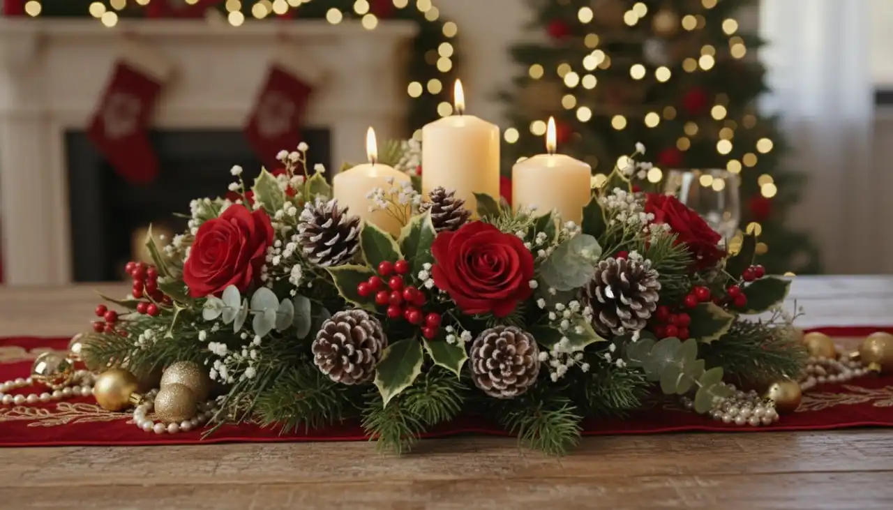 Christmas Flower Arrangements Glasgow – The Complete Festive Guide 1 Christmas Flower Arrangements Glasgow – The Complete Festive Guide