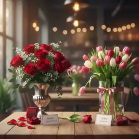 Tulips or roses for Valentine's