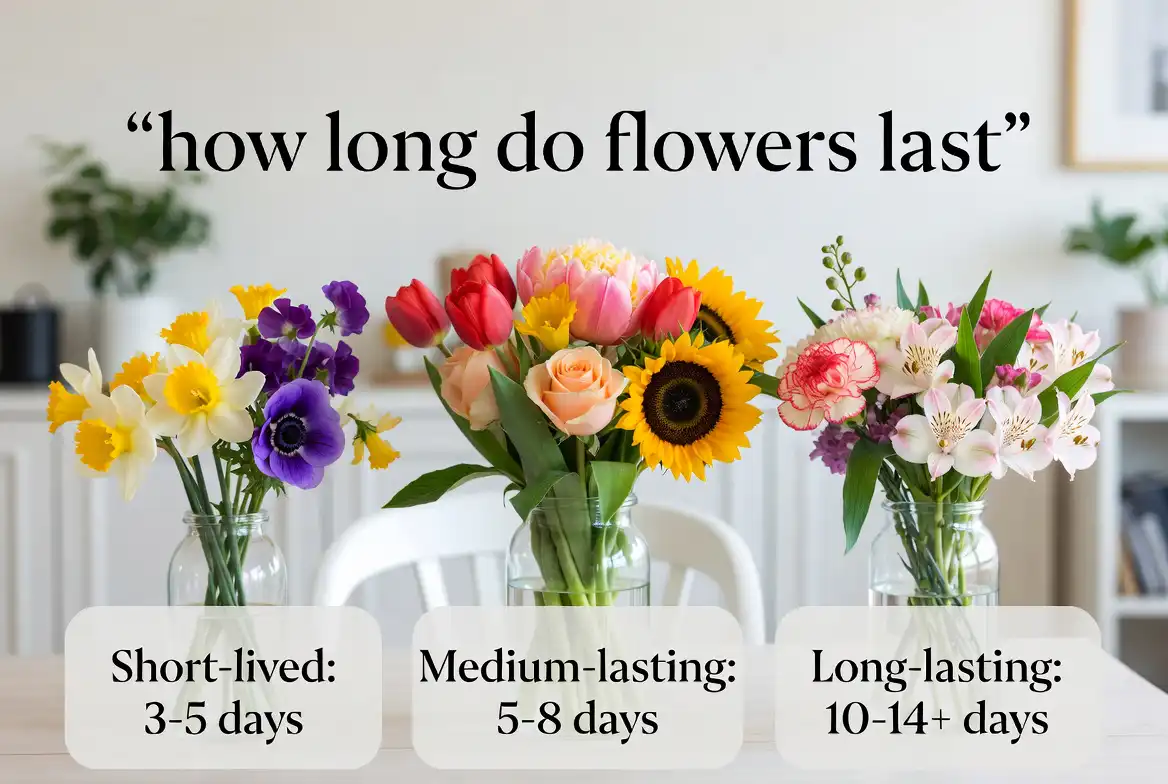 How Long Do Flowers Last? A Complete Guide to Long-Lasting Blooms 1 how to make flowers last longer