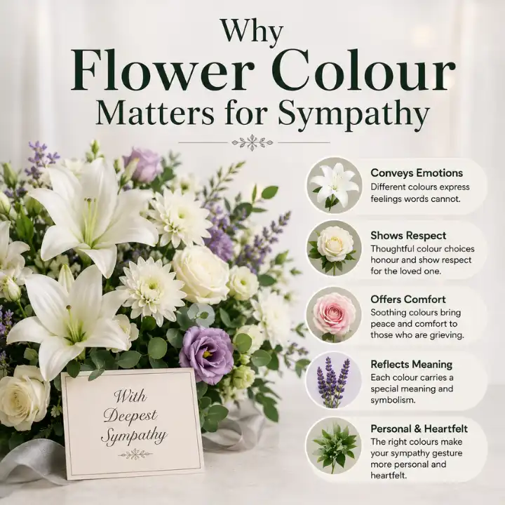 Why Flower Colour Matters for Sympathy