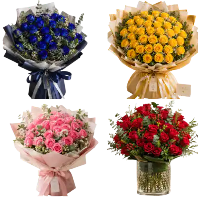 All Types of Rose Bouquets