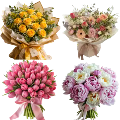 All Varieties of Flower Bouquets